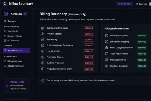 Billing Boundary